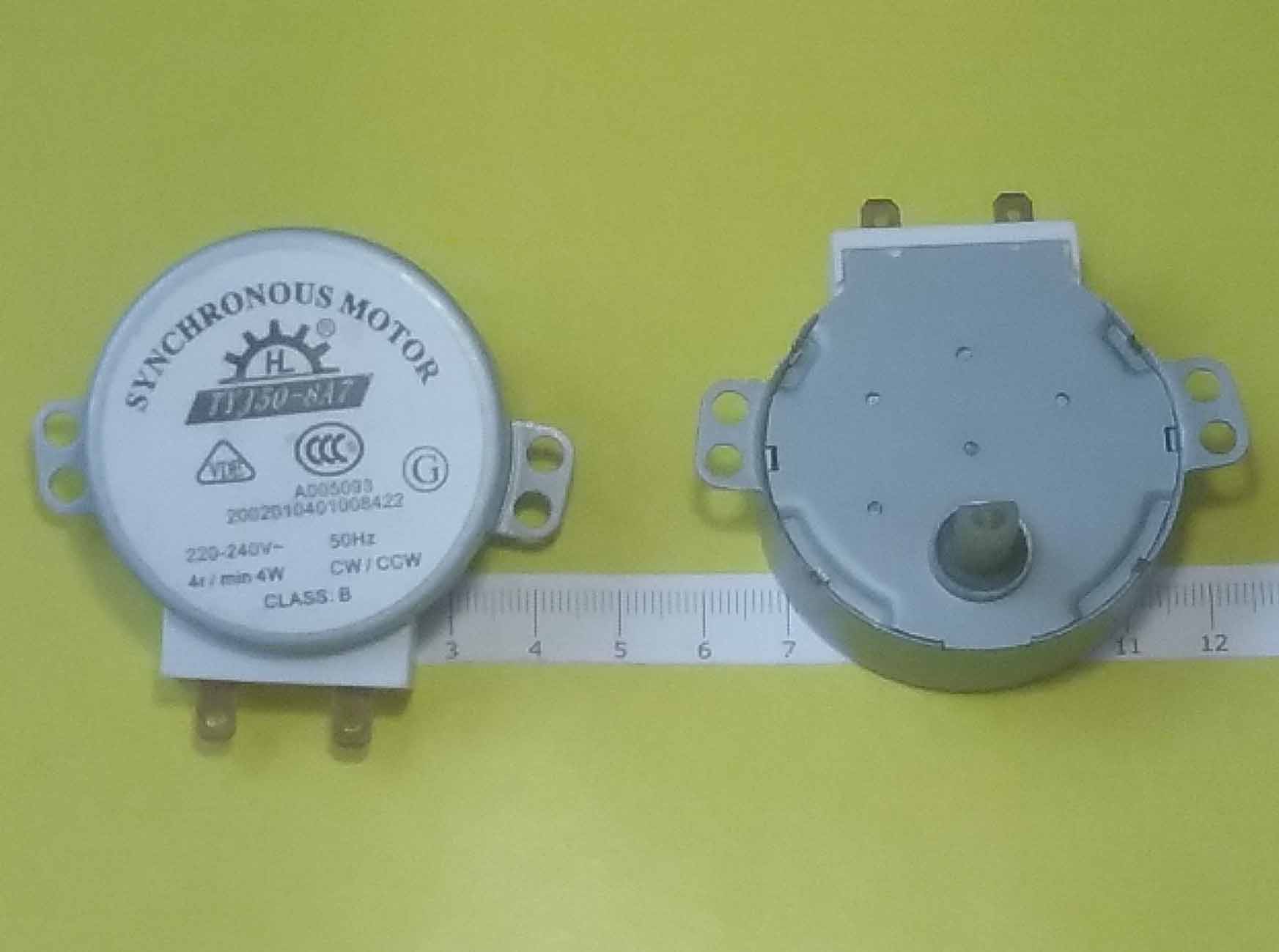 Двигатель для СВЧ печи 220/240v 4r min 4w